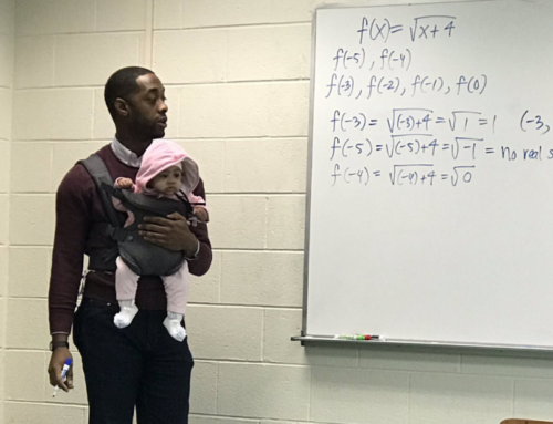 Student had to bring his baby daughter to class, so his professor watched her so he could pay attention – Yahoo